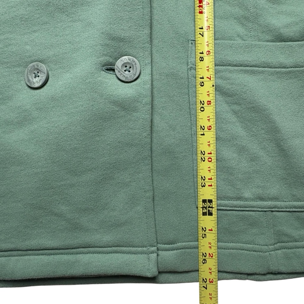 NWT Tommy Bahama Marina Del Mar French Terry Peacoat M Tropical Fern Green - Picture 7 of 10